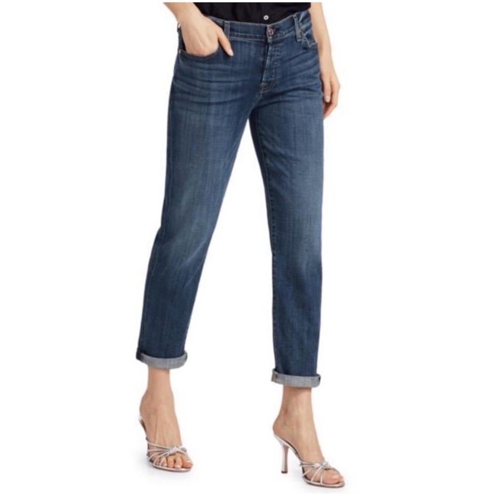 7FAMK Josefine Skinny Boyfriend Jeans 28 / 6